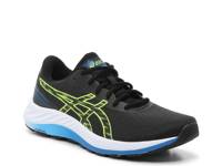 GEL-Excite 9 Running Shoe - Men's Black/Blue/Green view