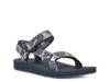 Original Universal Sandal Blue/White Geometric Print view