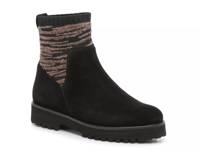 Sara Sock Boot Black/Brown Tiger Print view