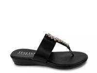 Caty Wedge Sandal Black view