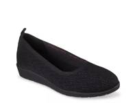 Cleo Flex Wedge Flipside Flat Black Knit view