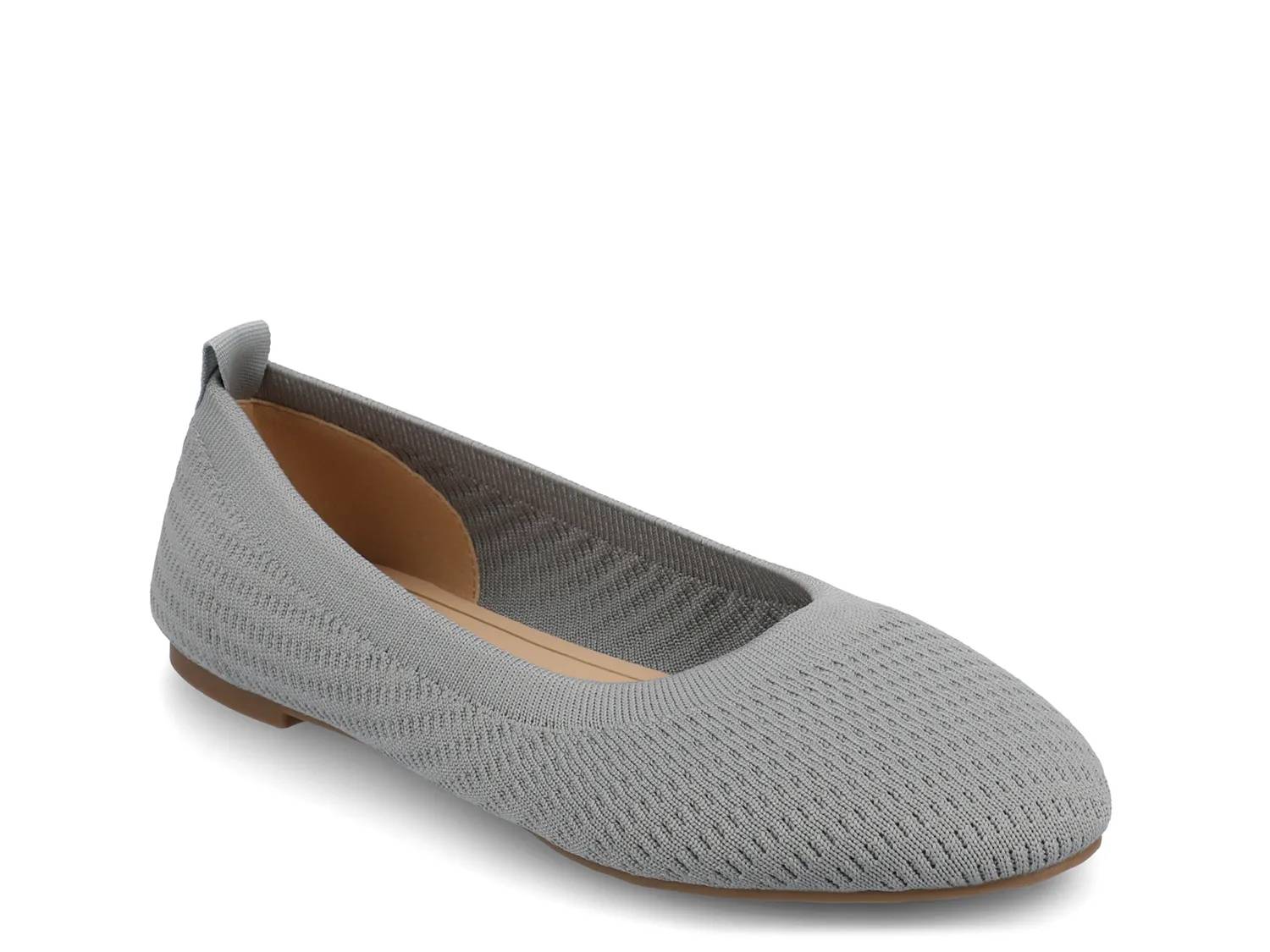 womens grey dress flats Towed22 Women's Flats Cute Ballet Flats for Women Casual Dressy Shoes for Women Comfortable Flats Womens Shoes(Grey,9)