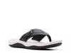Sunmaze Shine Flip Flop Black view