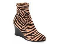 Hepburn Bootie Brown Tiger Print view