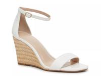 Himesta Wedge Sandal White/Chevron Raffia Heel view