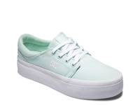 Trase Platform Sneaker Mint Green view