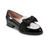 Lindio Loafer Black/White Patent Synthetic view