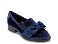 Lindio Loafer Blue Velvet view