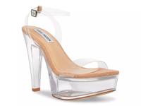 Julien Platform Sandal Clear view