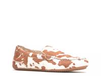 Cora Loafer Brown/White Cow Print view