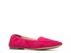 Hazel Pointe Loafer Magenta Suede view