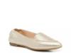 Hazel Pointe Loafer Gold Metallic Leather view