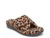Relax Slipper Brown & Black Leopard Print view