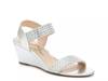 Naritha Wedge Sandal Silver Metallic view