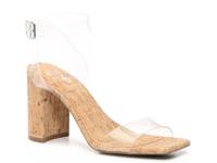 Leil Sandal Clear Lucite view