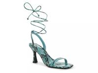 Gida Sandal Blue/Black Snake Print view