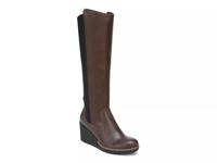 Lindy Wedge Boot Dark Brown view