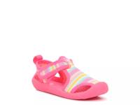 Aquatic Water Shoe - Kids' Hot pink/Multicolor Stripes view