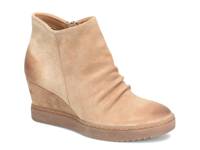 Siri Wedge Bootie Beige Suede view