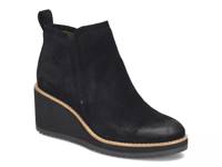 Emeree Wedge Bootie Black Suede view