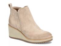 Emeree Wedge Bootie Beige Suede view