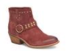 Allene II Bootie Rustic Red Suede view