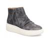 Portland High-Top Sneaker Black Leather view
