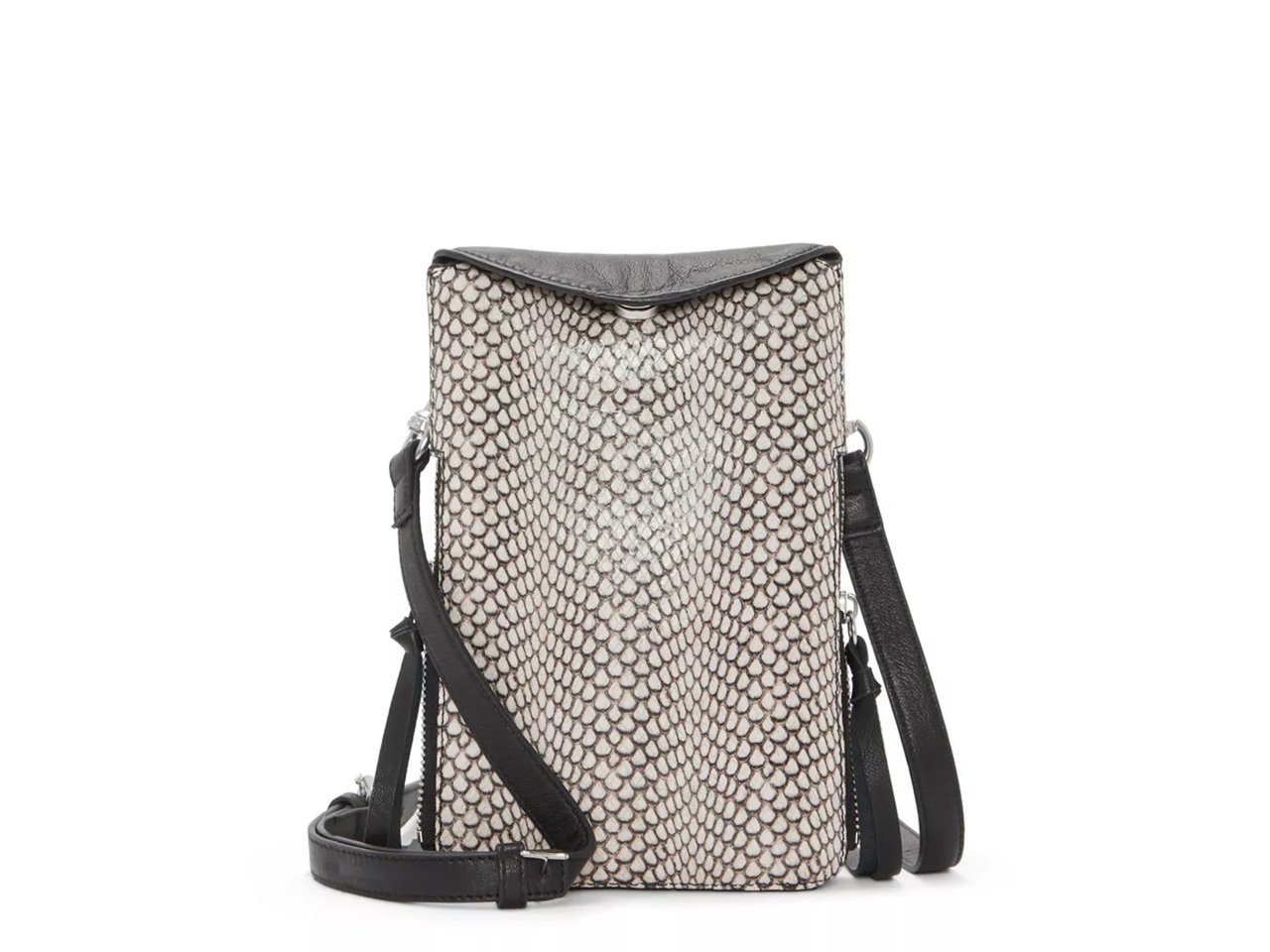 Zenon Leather Phone Crossbody Bag