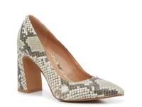 Ableen Pump Taupe/Grey Snake Print Synthetic view
