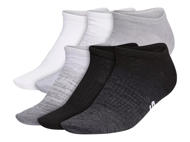 Superlite Badge of Sport 2 Women's No Show Socks - 6 Pack