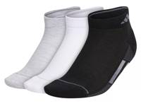 Superlite Stripe 3 Women's Ankle Socks - 3 Pack Black/White/Grey view