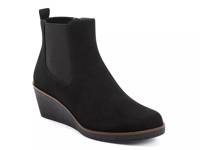 Brandi Wedge Bootie Black Fabric view