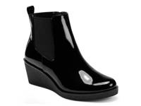 Brandi Wedge Bootie Black Patent view