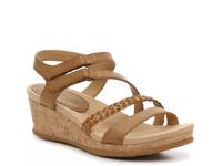 Finna Wedge Sandal Brown view