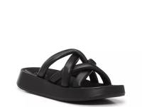Vanessa Wedge Sandal Black view