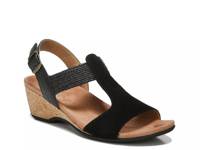 Paradise Kaytie Wedge Sandal Black view