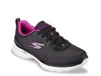 GO WALK 6 Spring Horizon Slip-On Sneaker - Women's Black/Purple view