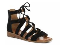 Steralla Gladiator Sandal Black Suede view