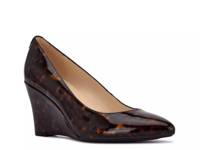 Cal Wedge Pump Black/Brown Tortoise Shell view
