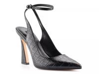 Tabita 3 Pump Black Croc Print view