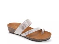 Roselin Wedge Sandal Silver Metallic view