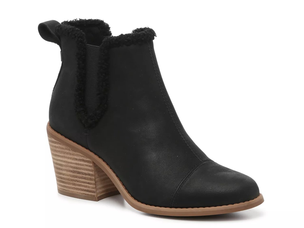 Everly Sherpa-Trim Chelsea Boot
