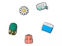 Travel Jibbitz Set - 5 Pack Multicolor view