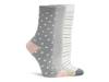 Recycled Women's Crew Socks - 3 Pack White/Grey/Multicolor view