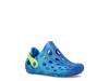 Hydro Moc Sandal - Kids' Blue/Neon Green view