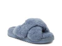 New Castle Slide Slipper Blue view