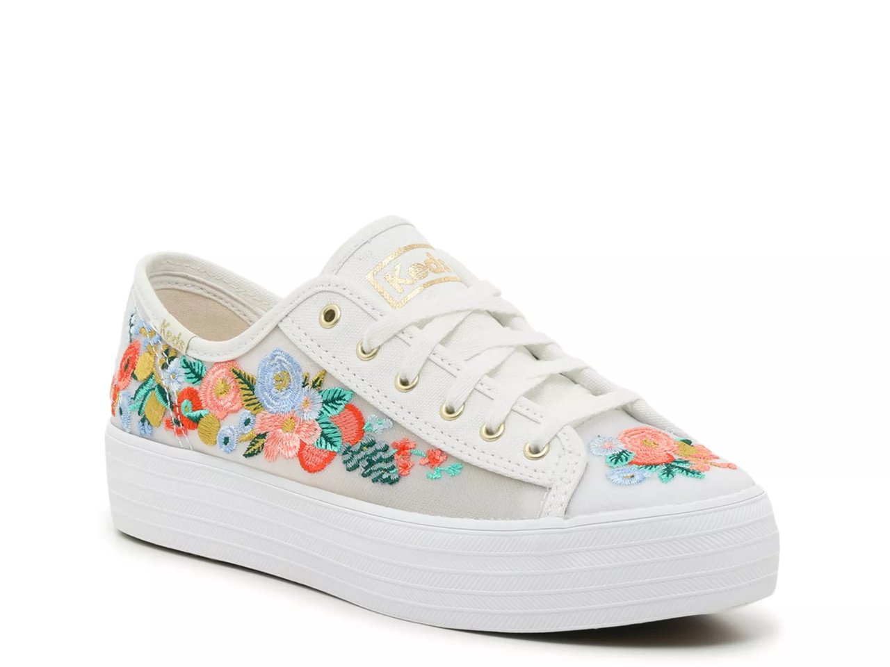 Triple Kick Rifle Paper Co. Platform Sneaker - Women's