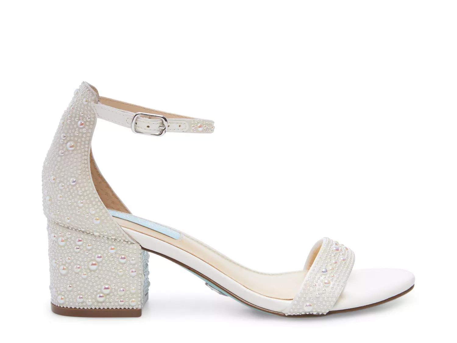 Blue by Betsey Johnson Mari 7.5 Women's White
