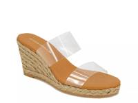 Bella Wedge Sandal Clear view