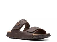 Crestview Easy Slide Sandal Dark Brown view